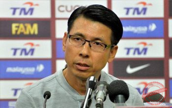 Tan Cheng Hoe, pelatih tim nasional Malaysia yang menyebut Indonesia tim favorit di FIFA ASEAN Cup 2026.