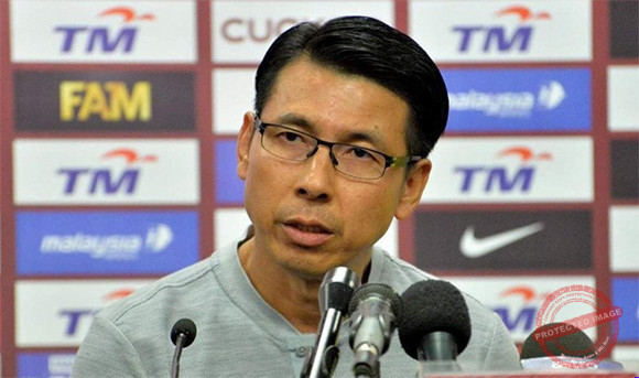 Tan Cheng Hoe, pelatih tim nasional Malaysia yang menyebut Indonesia tim favorit di FIFA ASEAN Cup 2026.