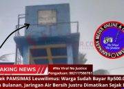 Proyek PAMSIMAS Leuwilimus: Warga Sudah Bayar Rp500.000 & Iuran Bulanan, Jaringan Air Bersih Justru Dimatikan Sejak Lama