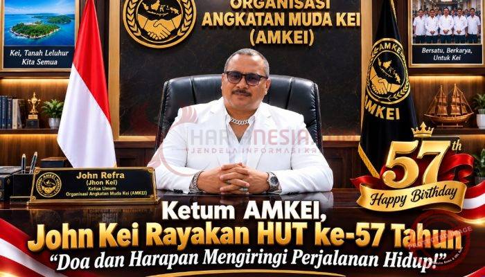 Ketum AMKEI, John Kei Rayakan HUT ke-57 Tahun” Doa dan Harapan Mengiringi Perjalanan Hidup!