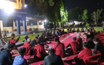 Polres Kendal dan Wartawan Gelar Doa Bersama untuk Jurnalis yang Hilang di Gunung Anak Krakatau
