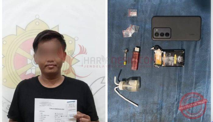Pria Ini Di Tamansari diamankan Saat Razia Stasioner Karena Kedapatan Bawa Sabu