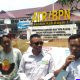Sembelih 2 Ekor Domba, Aksi HPPMI & Pemuda Lira Ucapkan Syukur Depan Kantor ATR/BPN