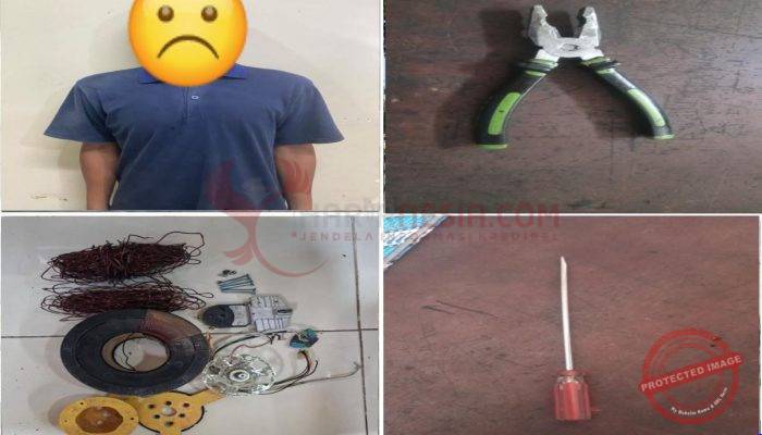 Mekanik Diduga Curi Trafo Mesin Pabrik di Sukoharjo, Polisi Amankan Barang Bukti