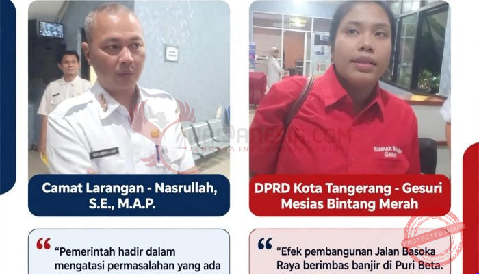 Pemkot Tangerang dan DKI Jakarta Gelar Audiensi Peninggian Jalan Basoka Raya, Sepakat Bangun Embung dan Normalisasi Kali Cantiga Atasi Banjir