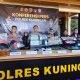 Dua Bulan, Polres Kuningan Ungkap Belasan Kasus Narkoba hingga Balap Liar