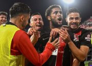 Hasil Monza — Penyerang Monza Gustavo Varela bertanding melawan Sassuolo di Stadion Brianteo dalam lanjutan Liga Italia.