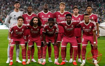 Jadwal Big — Ilustrasi jadwal tiga laga besar pembuka Liga Champions 2026/27 dengan 36 tim peserta