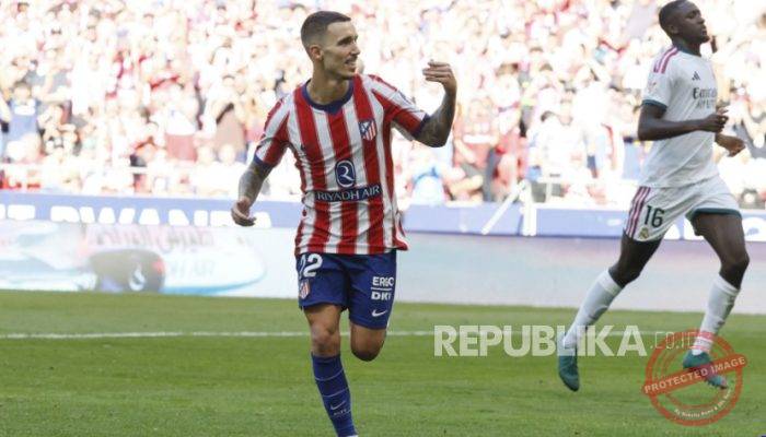 Atletico Madrid Kalahkan Real Madrid 2-1, Huijsen Kartu Merah