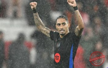 Perpanjang Kontrak Raphinha — Penyerang Barcelona, Raphinha, yang menyepakati perpanjangan masa baktinya di klub Spanyol tersebut hingga tahun 2029.