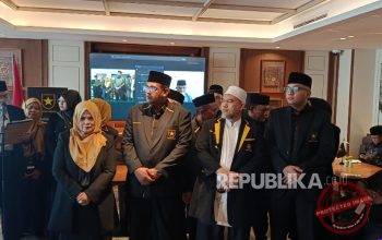Pengukuhan kepengurusan baru DPP Partai Ummat periode 2025-2030 di Hotel Grand Hyatt Jakarta.