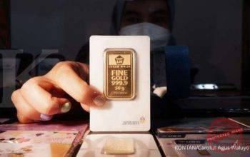 Harga Emas Antam — Emas batangan bersertifikat produksi PT Aneka Tambang Tbk (Antam).