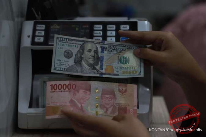 Prediksi Rupiah Pekan Depan: Dibayangi Sentimen Eksternal dan Internal — Ilustrasi pergerakan nilai tukar rupiah terhadap dolar AS dengan grafik dan uang kertas