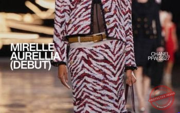 Mirelle Aurelia, Model Indonesia Debut di Runway CHANEL Spring Summer 2027