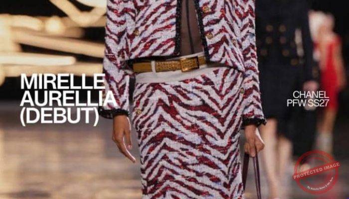 Mirelle Aurelia, Model Indonesia Debut di Runway CHANEL Spring Summer 2027