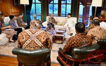 Pertemuan Prabowo dan Sekjen PBB Guterres di Hambalang — Presiden RI Prabowo Subianto bertemu Sekjen PBB Antonio Guterres di kediaman presiden di Hambalang, Jawa Barat.