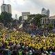 Pengamanan Demo 20 Oktober: Polisi Jaga Stasiun hingga Gerbang Tol