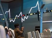 Asing Net Buy Rp 561 Miliar Saat IHSG Turun ke 5.925 — Layar perdagangan saham menampilkan pergerakan IHSG dan data net buy asing di Bursa Efek Indonesia