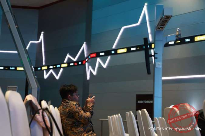 Asing Net Buy Rp 561 Miliar Saat IHSG Turun ke 5.925 — Layar perdagangan saham menampilkan pergerakan IHSG dan data net buy asing di Bursa Efek Indonesia
