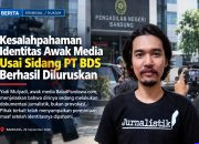 Kesalahpahaman Identitas Awak Media Usai Sidang PT BDS Berhasil Diluruskan