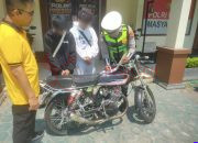 Jumping di Depan Petugas, Dua Pembalap Liar Kudus Akhirnya Diangkut ke Polsek