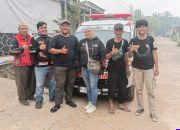 PMOJ Unit Reaksi Cepat Jambi Kawal ambulance yang bertugas membawa jenasah dari Ciapus Bogor Hingga Rumah Duka di Kota Baru Jambi