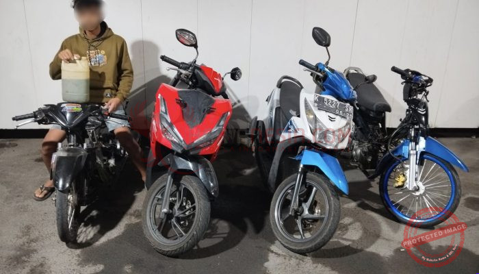 Polisi Patroli Tengah Malam di Kudus, 4 Motor Diduga Terkait Balap Liar Diamankan