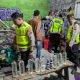 Polsek Karanganyar Sita 44 Botol Miras dan Tiga Mesin Pres dalam Razia di Demak