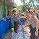 Warnai HUT Humas Polri ke-75, Bidhumas Polda Jateng Salurkan 16.000 Liter Air Bersih untuk Warga Jabungan