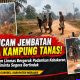 Aktivis GMNI Merauke Putra Rahayaan Bersama Linmas Berjibaku Padamkan Karhutla yang Ancam Jembatan Satu-satunya di Kampung Tanas, Elikobel