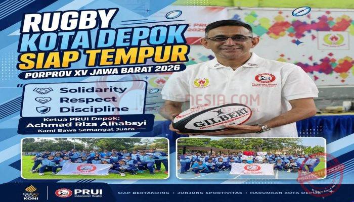 Porprov XV Jabar 2026: Rugby Kota Depok Deklarasikan Kesiapan Tempur, Target Pecah Telur Medali di Sumedang