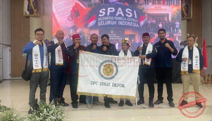 DPC SPASI Depok Resmi Dilantik, Siap Lawan Kriminalisasi terhadap Advokat