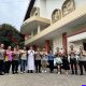Minggu Kasih, Kapolres Semarang Sambangi Gereja Kristus Raja Ungaran