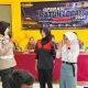 Sat Lantas Polres Kuningan Sosialisasi Safety Riding dan Ops Patuh Lodaya 2026 di SMKN 1 Jagara