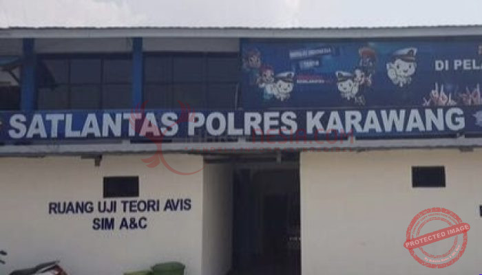 Dugaan Jalur Khusus Pembuatan SIM di Satpas Karawang Disorot, Rp1,1 Juta Disebut Cukup untuk Langsung Foto dan Cetak?