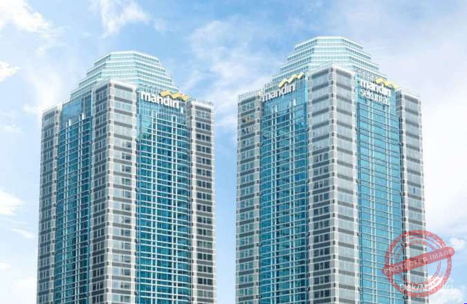 Komisaris Bank Mandiri Yuliot Borong 29.100 Saham BMRI Rp114 — Ilustrasi saham Bank Mandiri BMRI di layar digital dengan grafik pergerakan harga