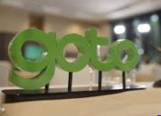 Laba bersih GOTO 3 kuartal beruntun — Logo GOTO dengan grafik pertumbuhan dan angka laba bersih Rp441 miliar kuartal III-2026