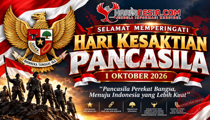 Hari Kesaktian Pancasila 2026, Momentum Memperkuat Persatuan dan Nilai-Nilai Kebangsaan